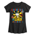 thumbnail image 1 of Peanuts - Karneval Biggest Oldest Party Germany - Toddler & Youth Girls Short Sleeve Graphic T-Shirt, 1 of 6