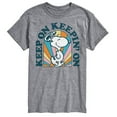 thumbnail image 1 of Peanuts - Keep On   - Men's Short Sleeve Graphic T-Shirt, 1 of 6