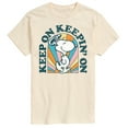 thumbnail image 1 of Peanuts - Keep On   - Men's Short Sleeve Graphic T-Shirt, 1 of 6