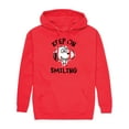 thumbnail image 1 of Peanuts - Keep On Smiling Snoopy Sketch -Men's Pullover Hoodie, 1 of 6