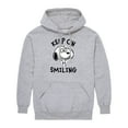 thumbnail image 1 of Peanuts - Keep On Smiling Snoopy Sketch -Men's Pullover Hoodie, 1 of 6