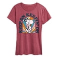 thumbnail image 1 of Peanuts - Keep On - Women's Short Sleeve Graphic T-Shirt, 1 of 6
