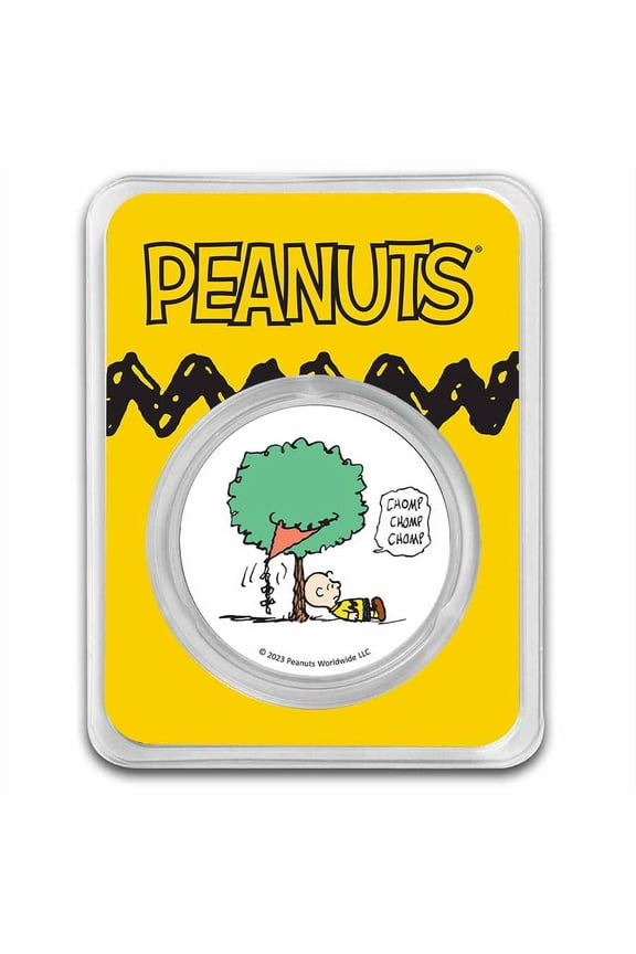 Kite-Eating Tree 1 oz Colorized Silver