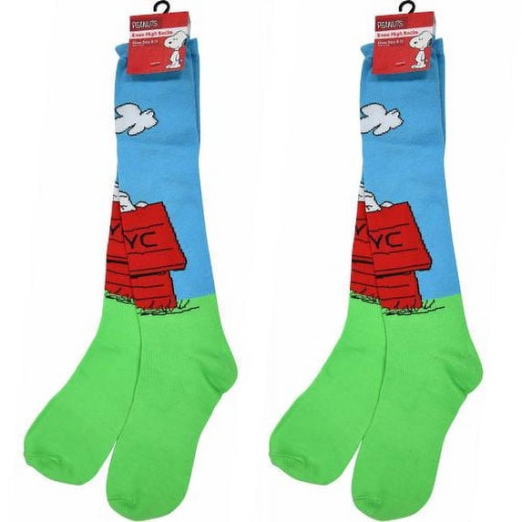 Peanuts Knee High Socks - 2 PAIR