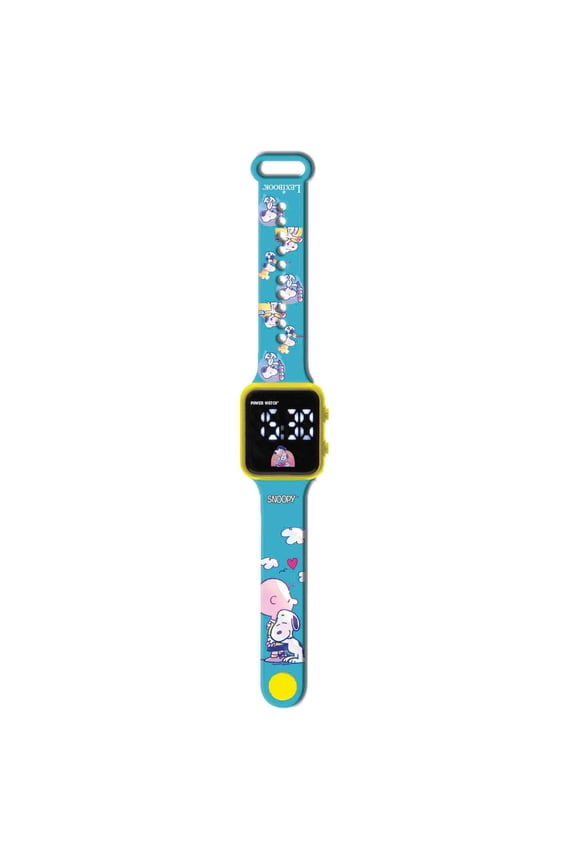 Peanuts Snoopy Digital Watch for Kids, 12/24-Hour Time