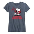 thumbnail image 1 of Peanuts - Ladies Love Me - Women's Short Sleeve Graphic T-Shirt, 1 of 5