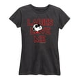 thumbnail image 1 of Peanuts - Ladies Love Sunglasses - Women's Short Sleeve Graphic T-Shirt, 1 of 5
