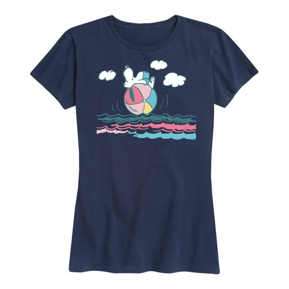Peanuts - Lazy Snoopy - Women's Short Sleeve Graphic T-Shirt