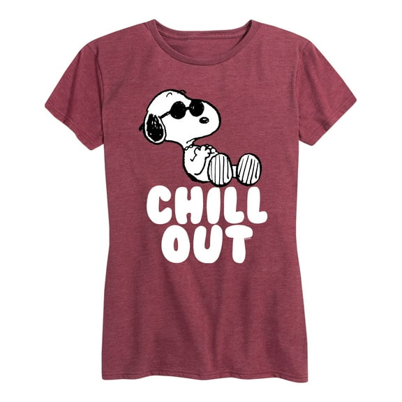 Peanuts - Lazy Snoopy - Women's Short Sleeve Graphic T-Shirt