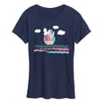 thumbnail image 1 of Peanuts - Lazy Snoopy - Women's Short Sleeve Graphic T-Shirt, 1 of 6