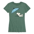 thumbnail image 1 of Peanuts - Lazy Snoopy - Women's Short Sleeve Graphic T-Shirt, 1 of 6