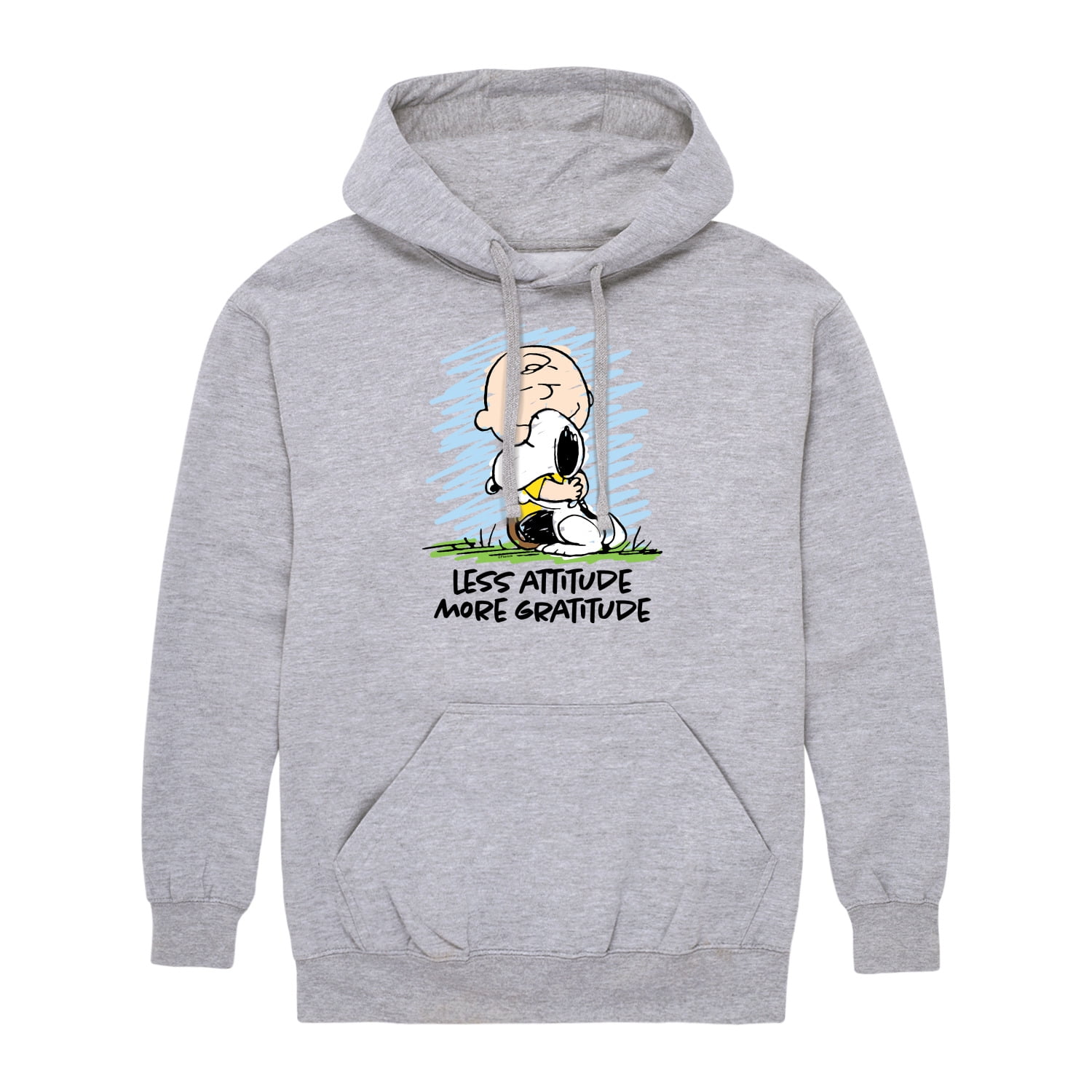 Peanuts Less Attitude More Gratitude Snoopy and Charlie Brown