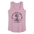 thumbnail image 1 of Peanuts - Life Gets Messy Pig Pen - Women's Racerback Tank Top, 1 of 6