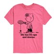 thumbnail image 1 of Peanuts - Life Has Ups Downs - Toddler And Youth Short Sleeve Tee, 1 of 4