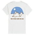 thumbnail image 1 of Peanuts - Life Is Better Under The Stars - Men's Short Sleeve Graphic T-Shirt, 1 of 6
