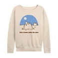 thumbnail image 1 of Peanuts - Life Is Better Under The Stars - Women's Lightweight French Terry Pullover, 1 of 6