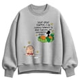 thumbnail image 1 of Peanuts - Linus Great Pumpkin - Women's Oversized Fleece Crew Sweatshirt, 1 of 4