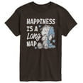 thumbnail image 1 of Peanuts - Linus Happiness Is A Long Nap - Men's Short Sleeve Graphic T-Shirt, 1 of 4