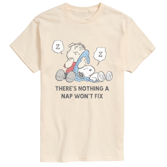 Peanuts - Linus Nap - Men's Short Sleeve Graphic T-Shirt