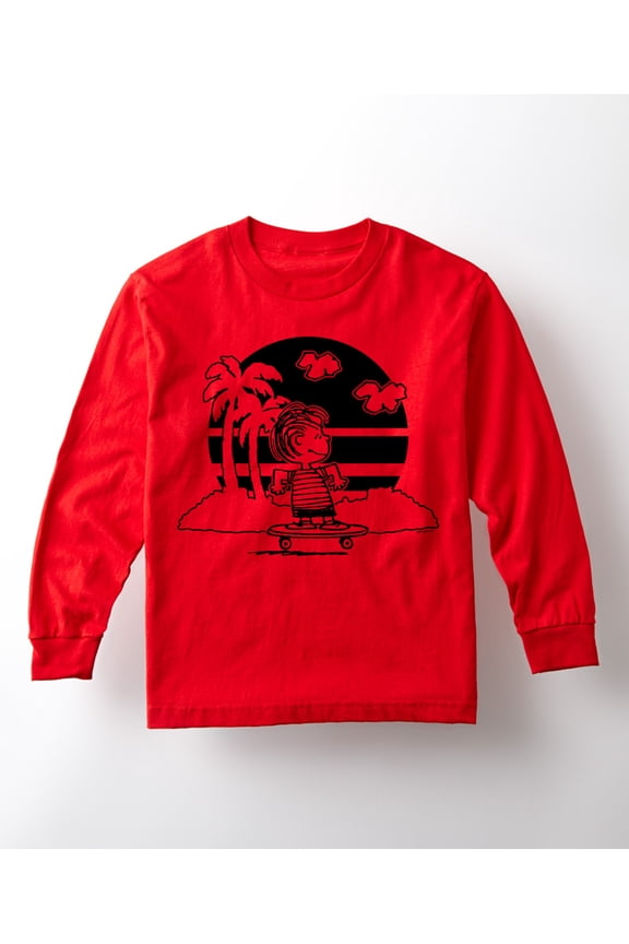 - Linus Skatboarding - Toddler And Youth Long Sleeve Graphic T-Shirt