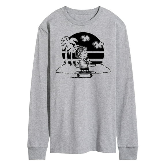 Peanuts - Linus Skateboarding - Men's Long Sleeve T-Shirt