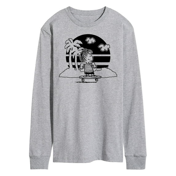Peanuts - Linus Skateboarding - Men's Long Sleeve T-Shirt