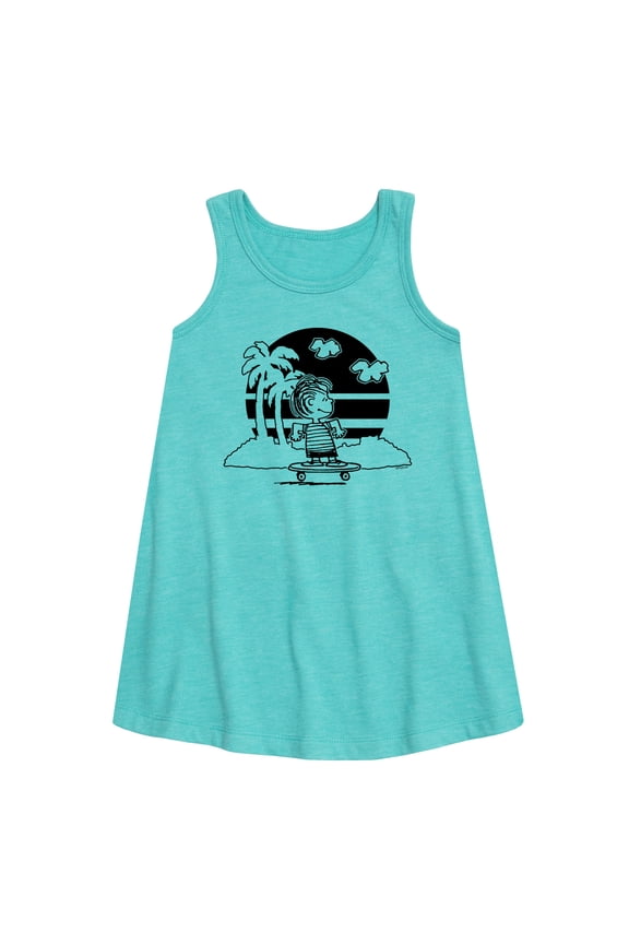 - Linus Skateboarding - Toddler and Youth Girls A-line Dress
