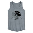 thumbnail image 1 of Peanuts - Linus Skateboarding - Women's Racerback Tank Top, 1 of 6