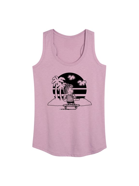 - Linus Skateboarding Women's Graphic Racerback Tank