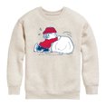 thumbnail image 1 of Peanuts - Linus Snowball - Toddler & Youth Crewneck Fleece Sweatshirt, 1 of 6