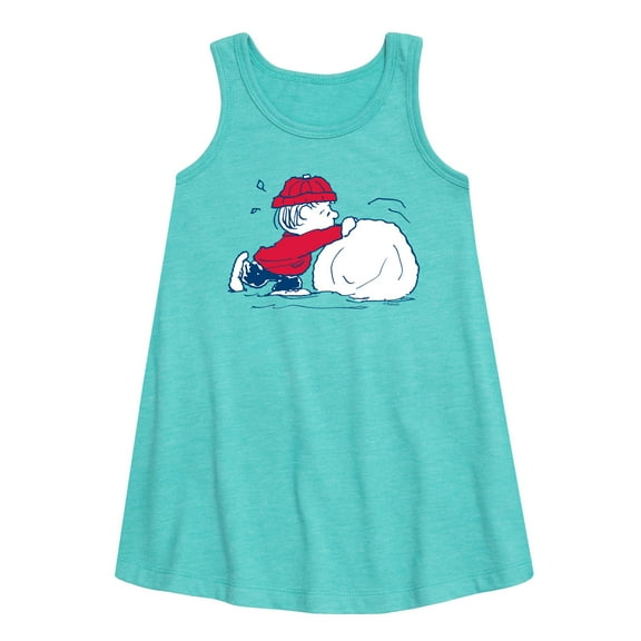 Peanuts - Linus Snowball - Toddler & Youth Girls A-line Dress