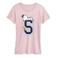 thumbnail image 1 of Peanuts - Look To Snoopy - Women's Short Sleeve Graphic T-Shirt, 1 of 4