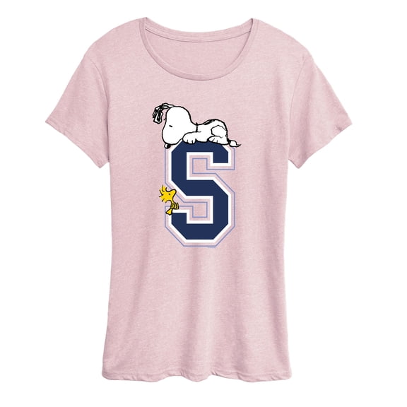 Peanuts - Look To Snoopy - Women's Short Sleeve Graphic T-Shirt