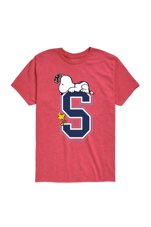 - Look To Snoopy - Youth Boys Short Sleeve Graphic T-Shirt
