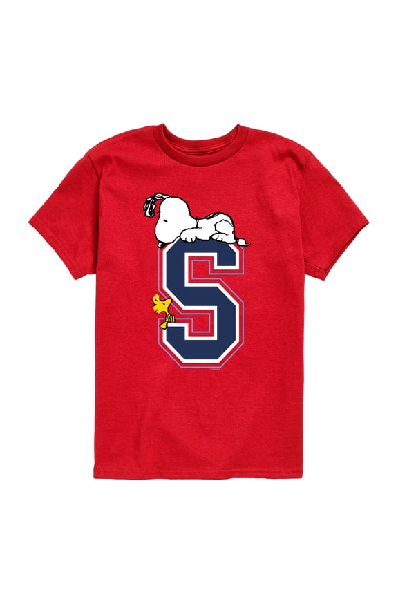 - Look To Snoopy - Youth Boys Short Sleeve Graphic T-Shirt