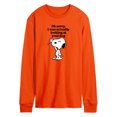 thumbnail image 1 of Peanuts - Looking At Your Dog - Men's Long Sleeve T-Shirt, 1 of 1