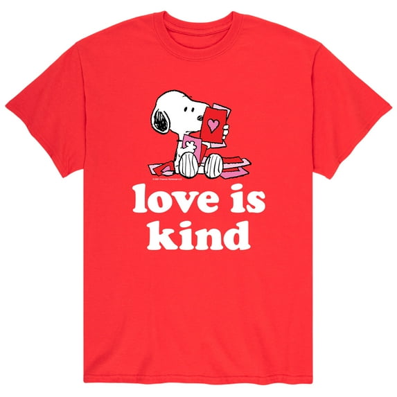 Peanuts - Love Is Kind - Men's Short Sleeve Graphic T-Shirt