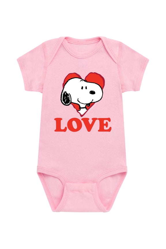 - Love Snoopy Baby Graphic One Piece