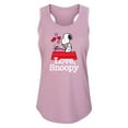 thumbnail image 1 of Peanuts - Love Snoopy - Women's Racerback Tank, 1 of 5