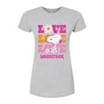 thumbnail image 1 of Peanuts - Love Woodstock - Juniors Fitted Graphic T-Shirt, 1 of 5