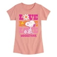 thumbnail image 1 of Peanuts - Love Woodstock - Toddler & Youth Girls Short Sleeve Graphic T-Shirt, 1 of 7