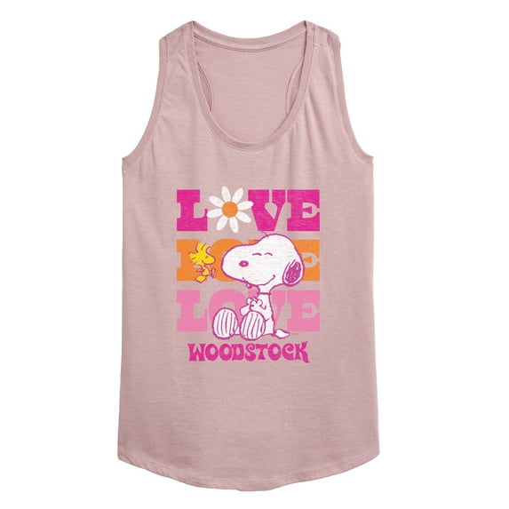 Peanuts - Love Woodstock - Women's Racerback Tank Top