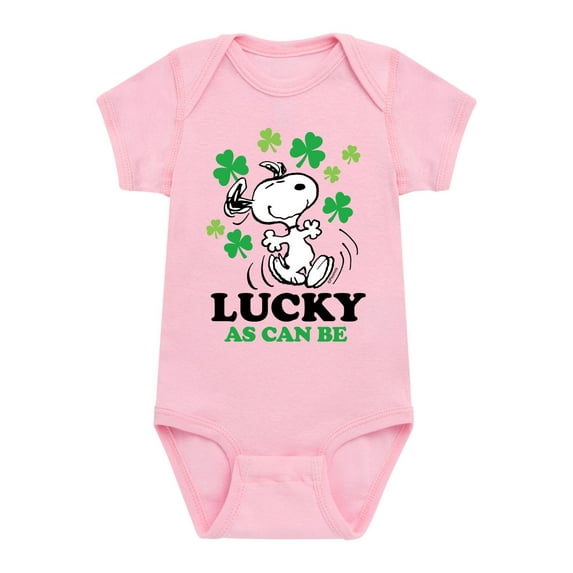 Peanuts - Lucky Can Be - Infant Baby One Piece