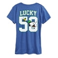 thumbnail image 1 of Peanuts - Lucky Jersey - Women's Short Sleeve Graphic T-Shirt, 1 of 5