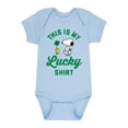 thumbnail image 1 of Peanuts - Lucky Shirt - Infant Baby One Piece, 1 of 5
