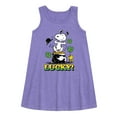 thumbnail image 1 of Peanuts - Lucky Snoopy - Toddler and Youth Girls A-line Dress, 1 of 5