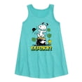 thumbnail image 1 of Peanuts - Lucky Snoopy - Toddler and Youth Girls A-line Dress, 1 of 5