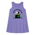 thumbnail image 1 of Peanuts - Lucky To Have Ya  - Toddler and Youth Girls A-line Dress, 1 of 5