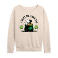 thumbnail image 1 of Peanuts - Lucky To Have Ya  - Women's Lightweight French Terry Long Sleeve Shirt, 1 of 6