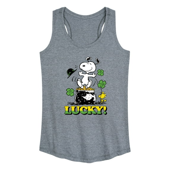 Peanuts - Lucky - Women's Racerback Tank Top